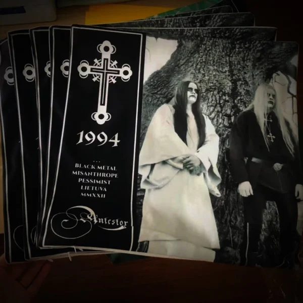 Antestor Christian Black Metal Norway 1994 Iconic Pillow Cover