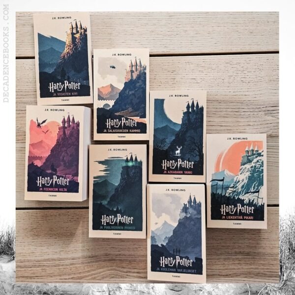 Harry Potter Finnish Edition All 7 Books Set 2024