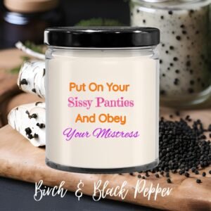 Candle Put On Your Sissy Panties