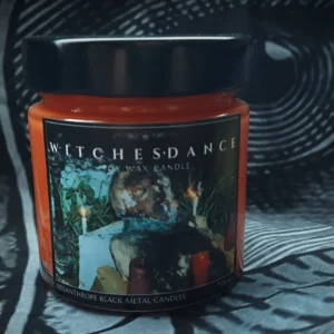 Witches’ Dance Black Metal Soy Wax Candle Misanthrope Pessimist