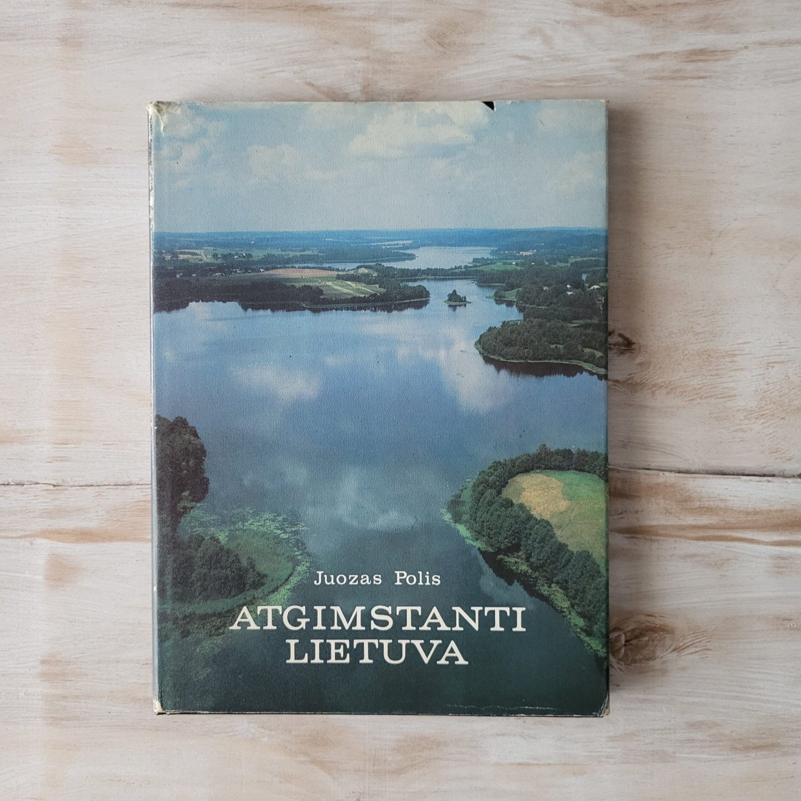 Baltic Photography Album "Atgimstanti Lietuva" Zenonas Polis – 1989 Soviet-Era Independence Book