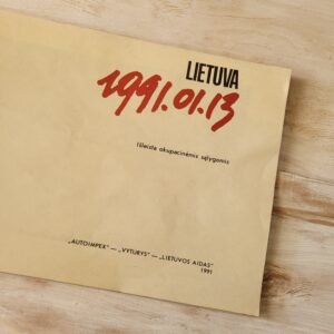 Extreme Rarity: “Lietuva 1991.01.13” Underground Press – Published Under Soviet Occupation Conditions