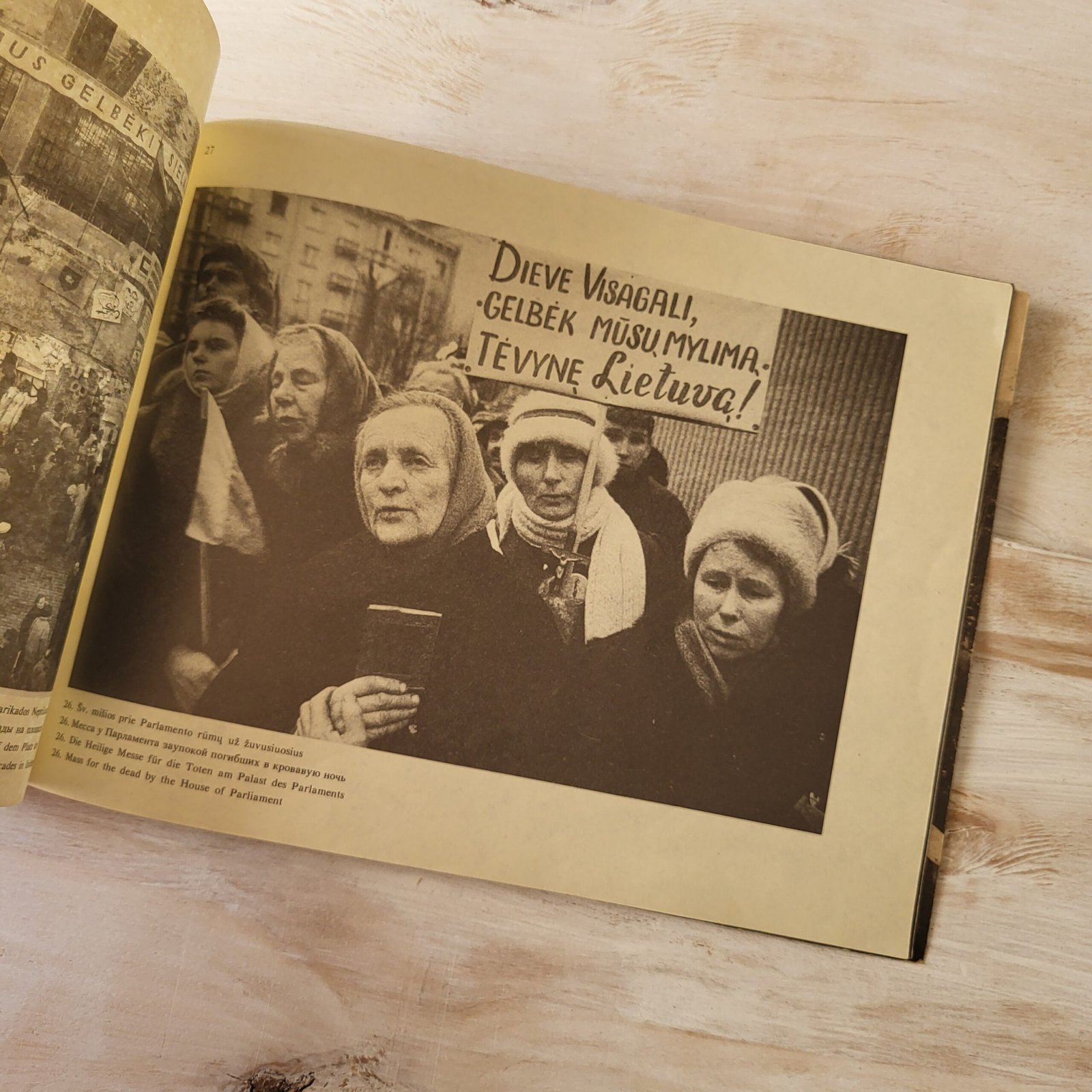 Extreme Rarity: "Lietuva 1991.01.13" Underground Press – Published Under Soviet Occupation Conditions - Image 12
