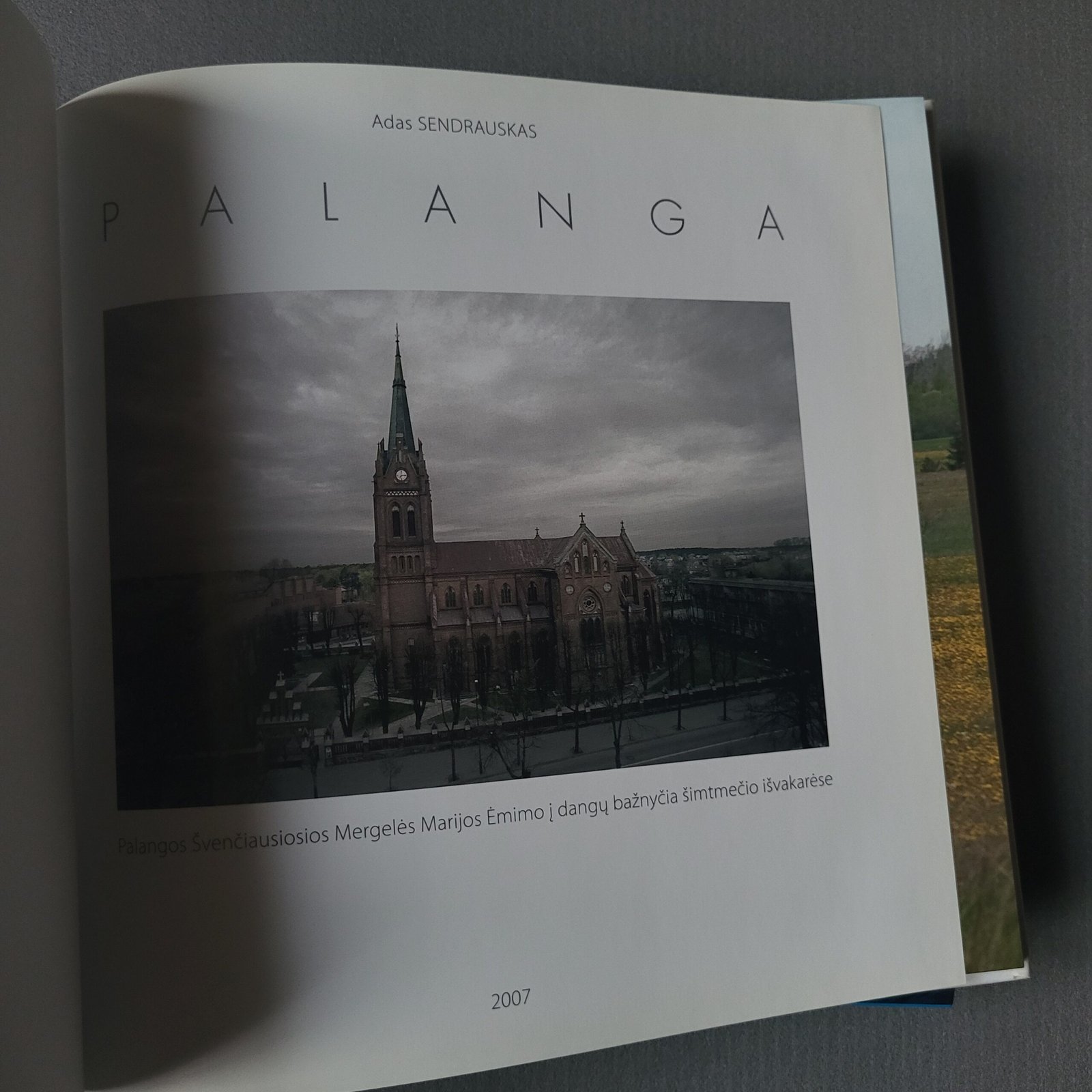 Baltic Architecture Photography Album "Palanga" (2007) – Neo-Gothic Church Monograph - Image 2