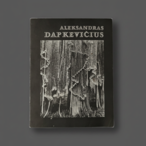 Rare Aleksandras Dapkevičius Exhibition Catalog – Vintage Baltic Noir Photography Booklet