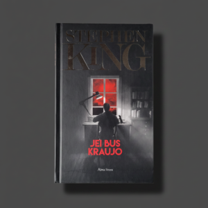 Stephen King “Jei Bus Kraujo” (If It Bleeds) – Lithuanian Edition Hardcover Hardback